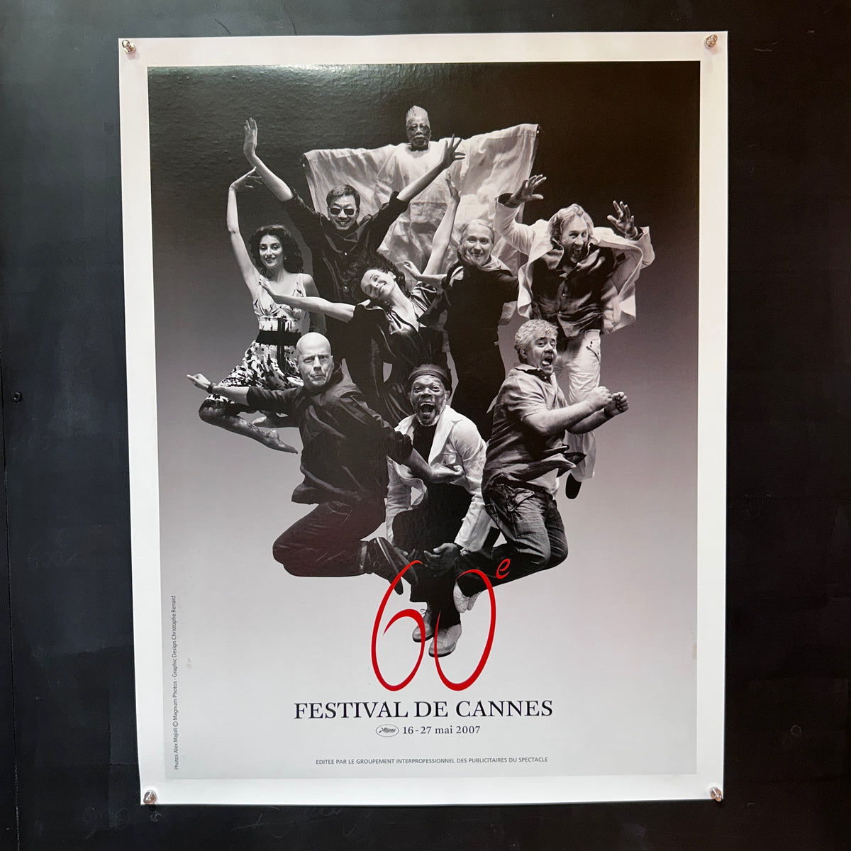 Festival International du Film de Cannes 2007 – 60e anniversaire – Affiche originale