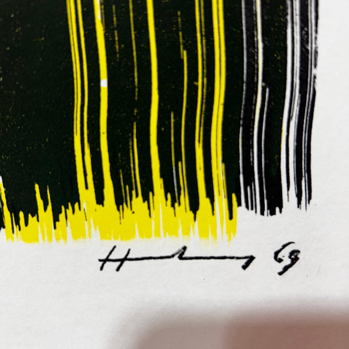 JEUX OLYMPIQUES DE MUNICH 1972 – Affiche originale – Hans Hartung