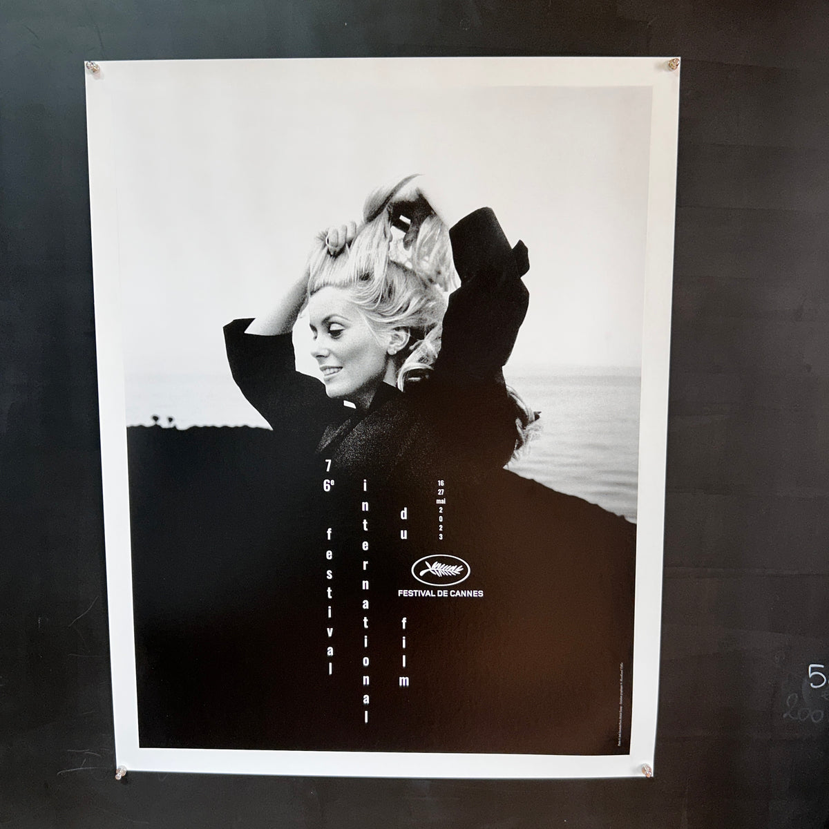 Affiche originale « Festival de Cannes 2023 » – Catherine Deneuve