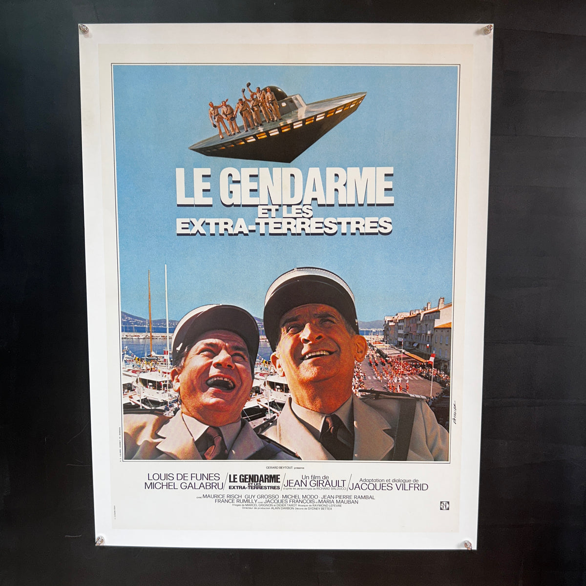Le gendarme et les extra-terrestres - Affiche Originale - 1979