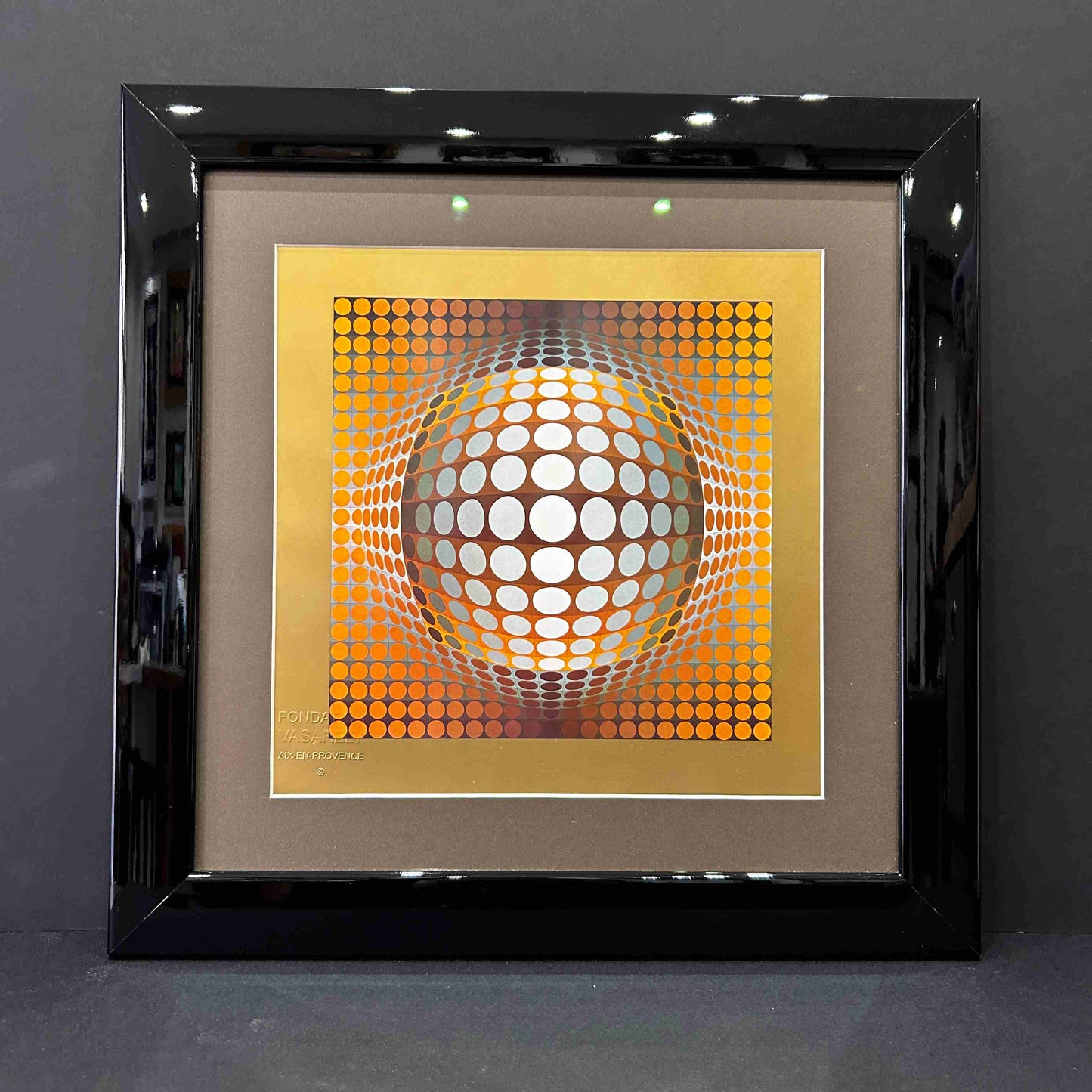 VICTOR VASARELY - Heliogravure d'après VEGA ZETT 2 1971