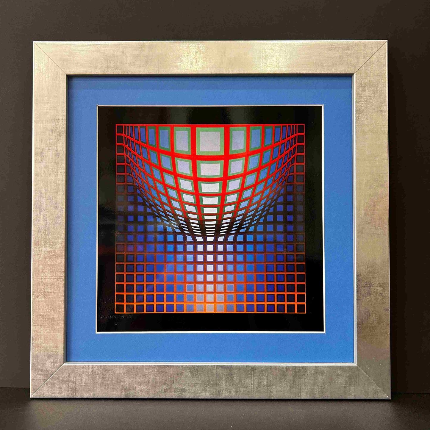VICTOR VASARELY - Heliogravure d'après KEZDI-VEGA 1966-1971