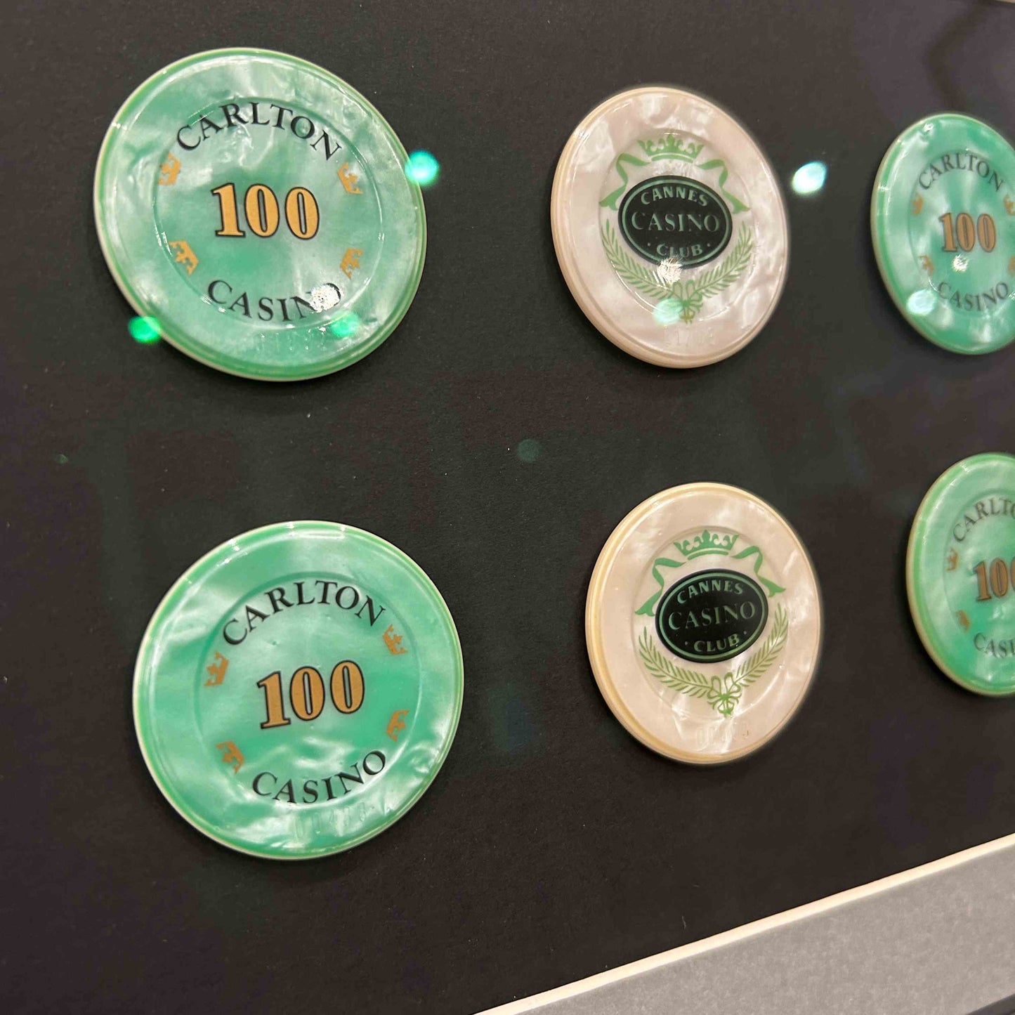 JETONS DE CASINO / CARLTON CANNES