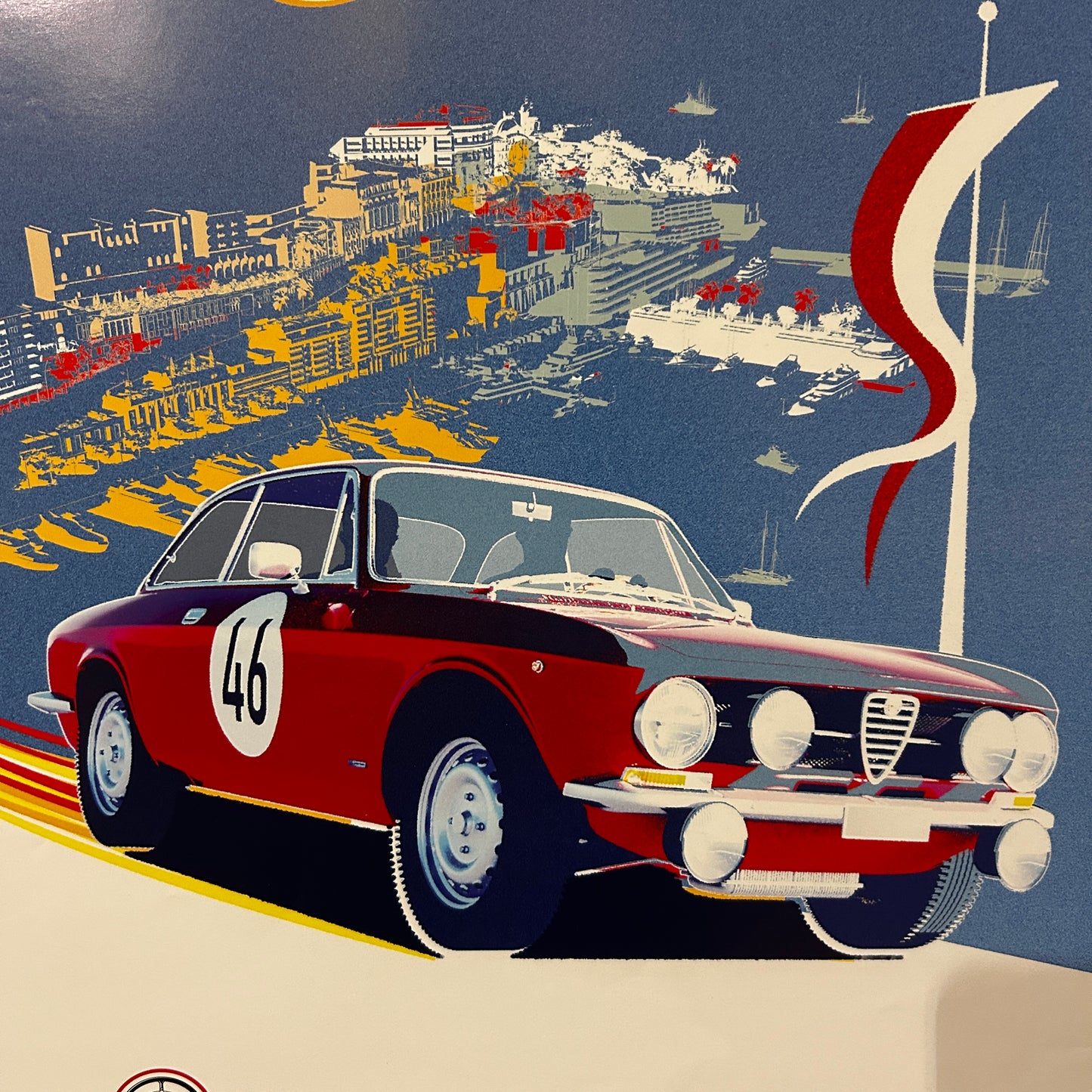25ème Rallye Historique de Monte Carlo - Affiche Originale - 2023