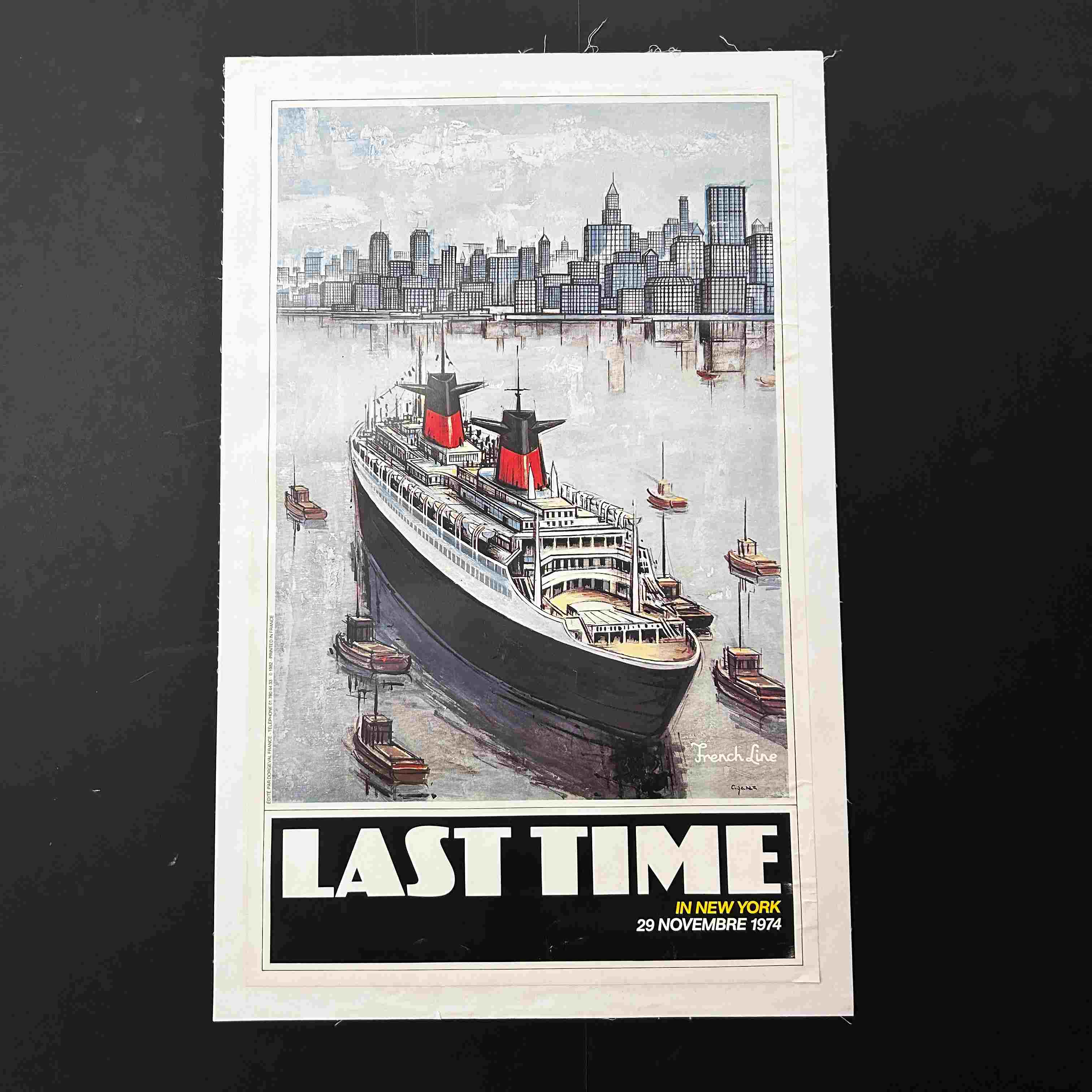 Affiche Bateau Paquebot Compagnie Generale Transatlantique - Affiche Affiche Bateau Paquebot Compagnie Generale Transatlantique - Affiche