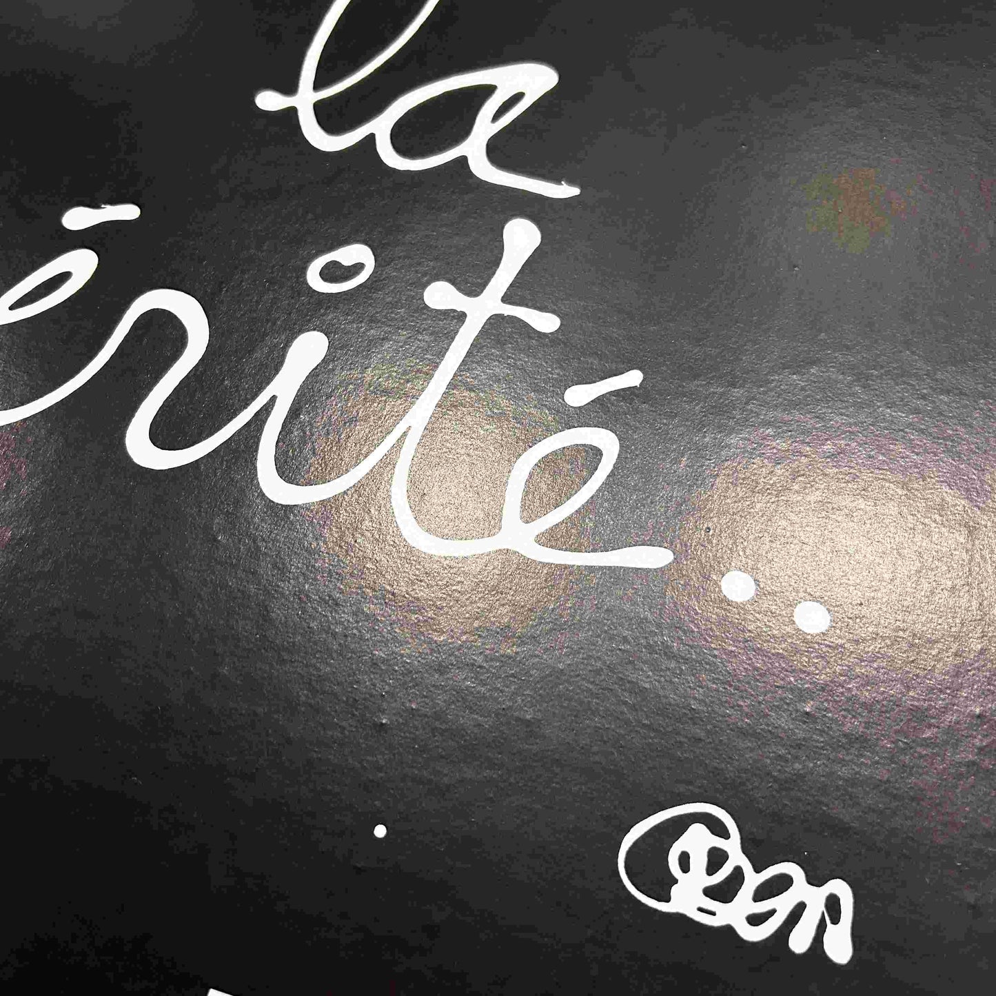 AFFICHE ORIGINALE DU MAMAC - NICE selon une illustration de BEN - 2001