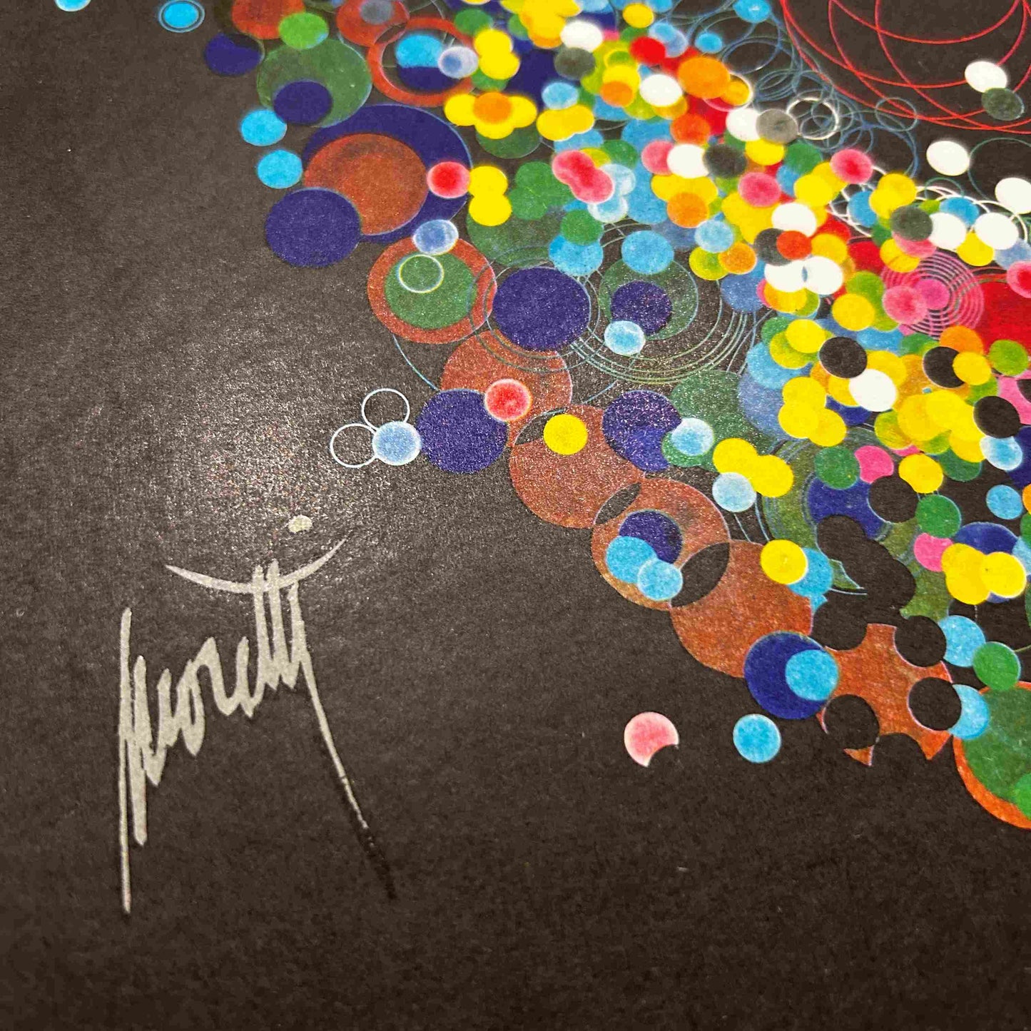 AFFICHE ORIGINALE DU CARNAVAL DE NICE par RAYMOND MORETTI - 1975