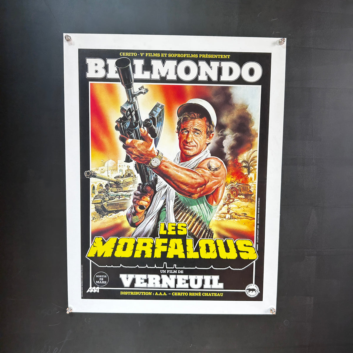 LES MORFALOUS - Affiche Originale - 1984