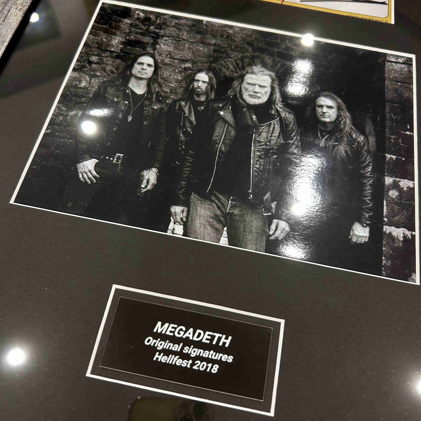 MEGADETH - Signature lors du HELLFEST