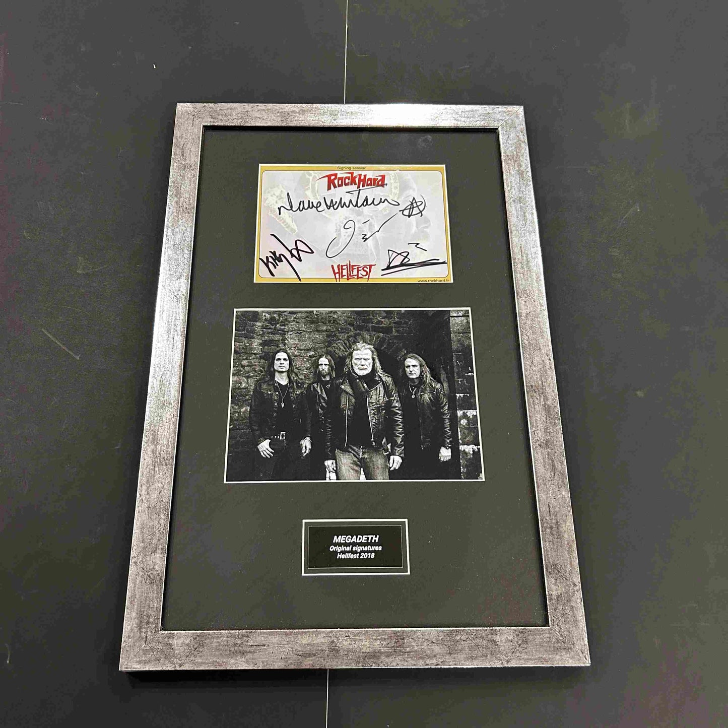 MEGADETH - Signature lors du HELLFEST