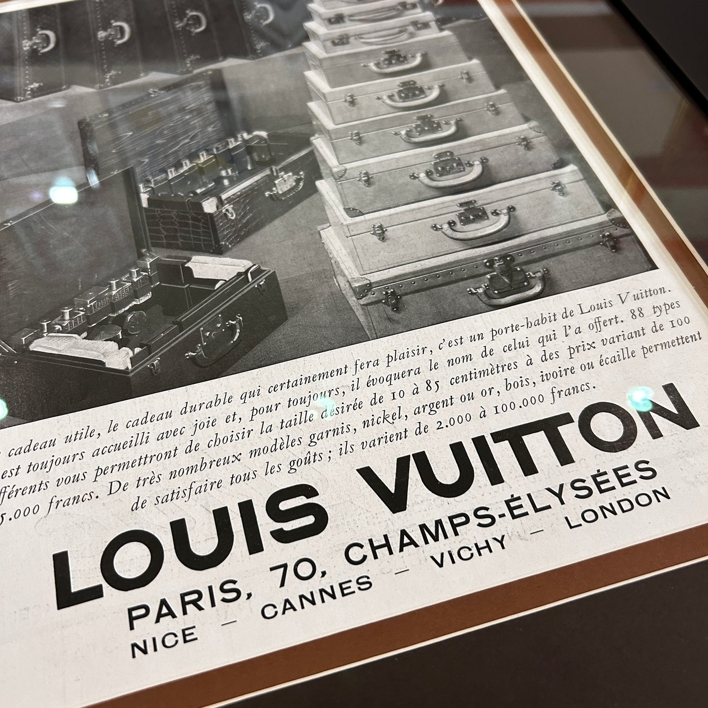 LOUIS VUITTON - Publicité originale