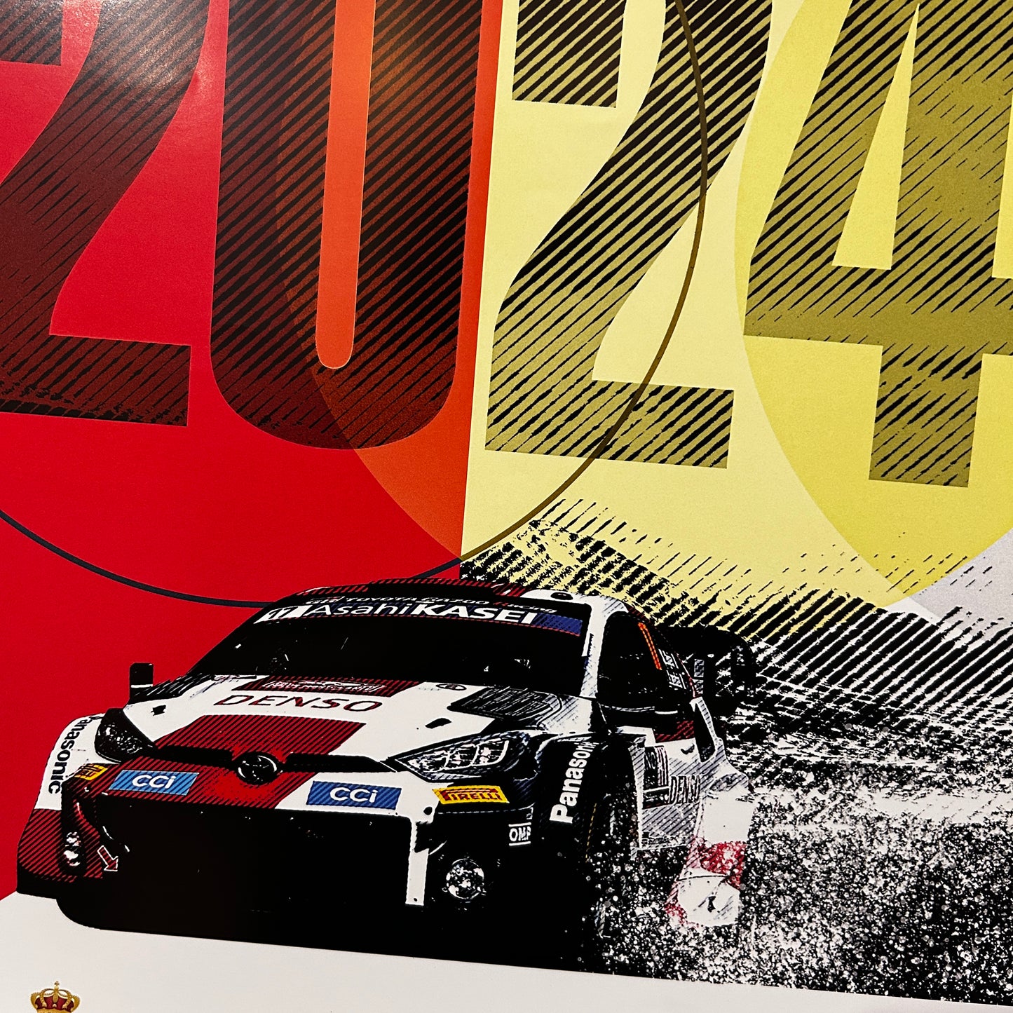 92ème Rallye de Monte Carlo - Affiche Originale- 2024