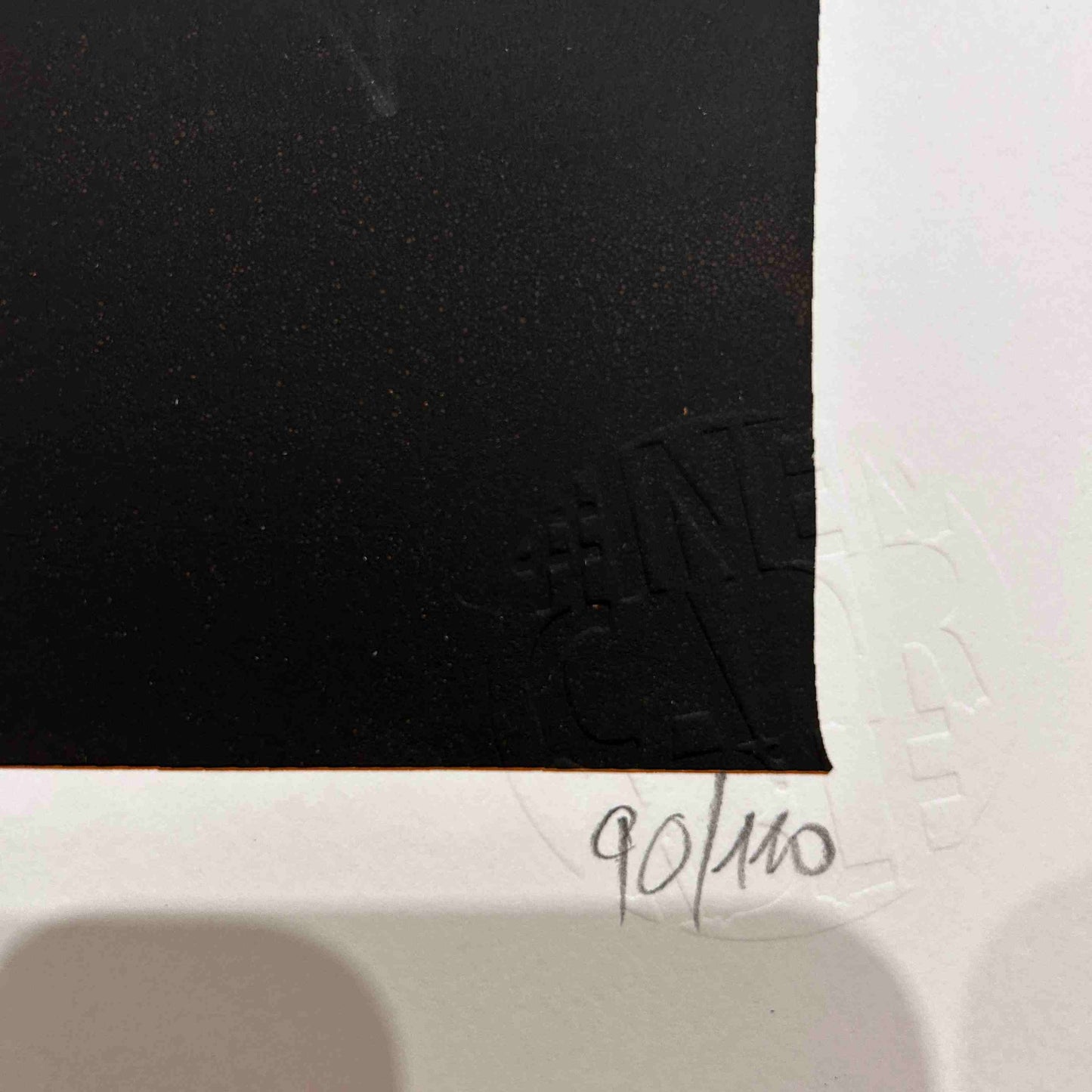 RNST - Sérigraphie "RESIST" signée et numérotée 90/110