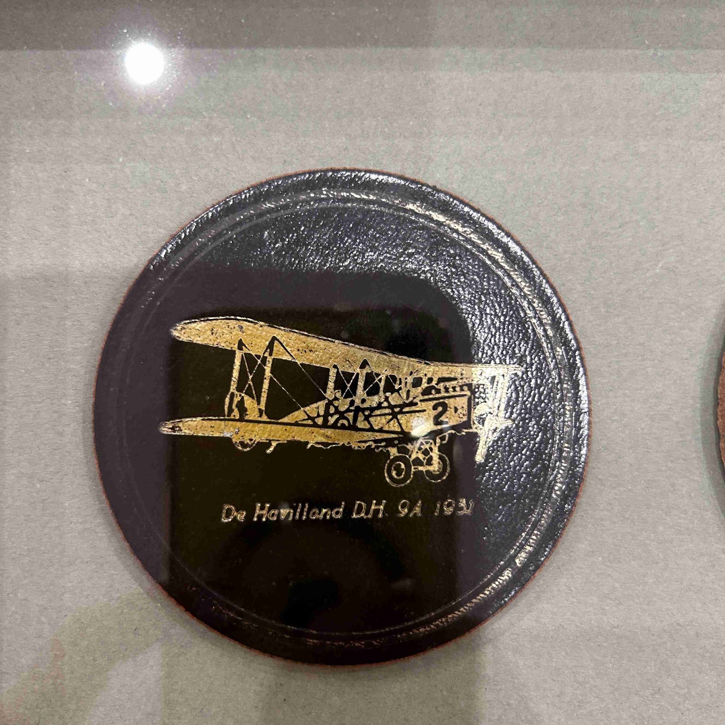 ENSEMBLE DE SOUS-VERRE - AVIATION BRITANNIQUE