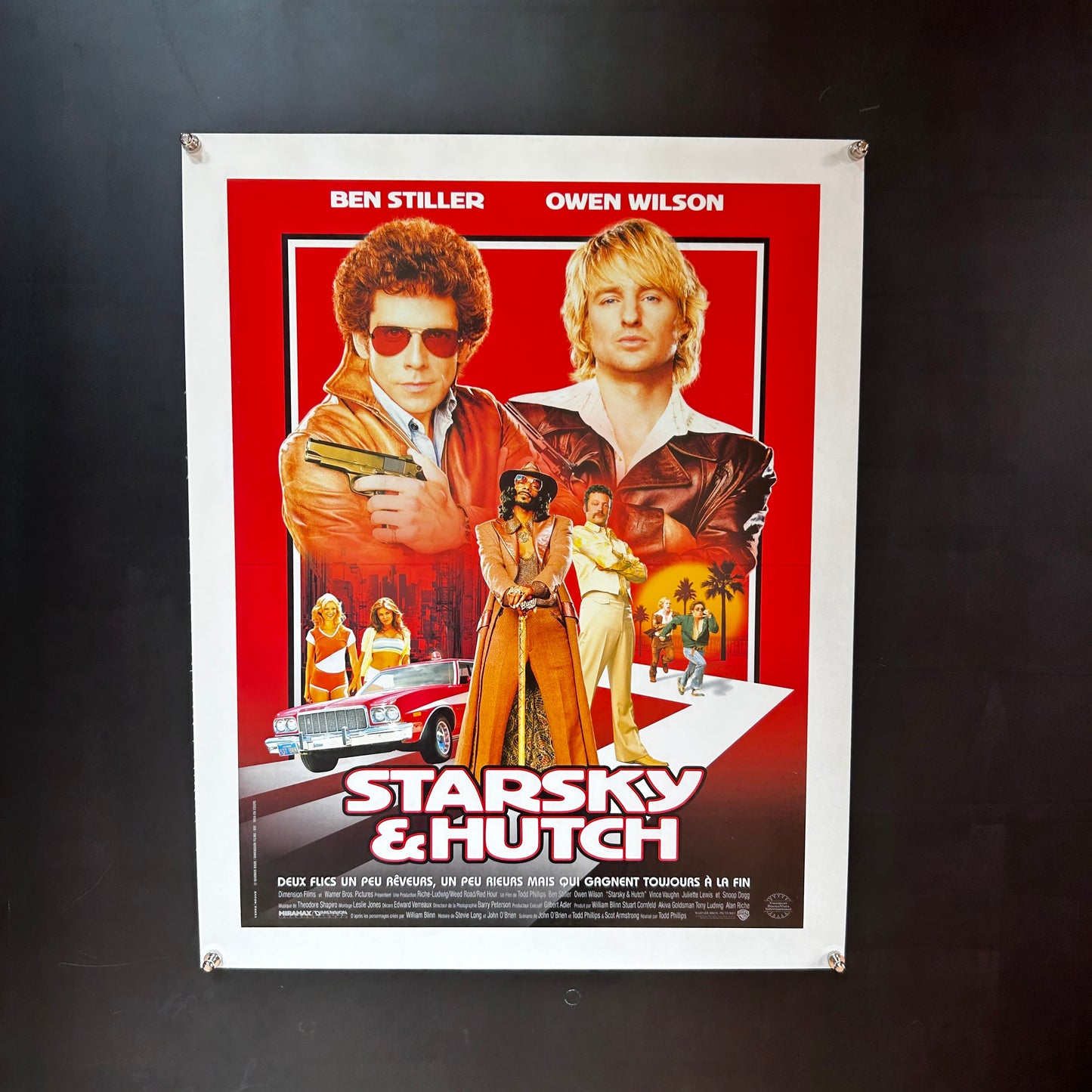 STARSKY & HUTCH - Affiche Originale du film - 2004