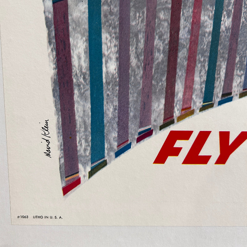 TWA - Rome - Affiche Originale - Années 60