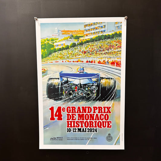 14ème Grand Prix historique de Monao - Affiche Originale - 2024
