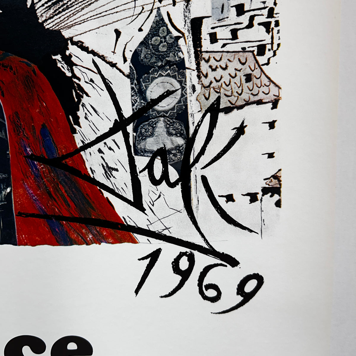 Affiche originale « Alsace – Chemins de fer français» – Salvador Dalí – 1969