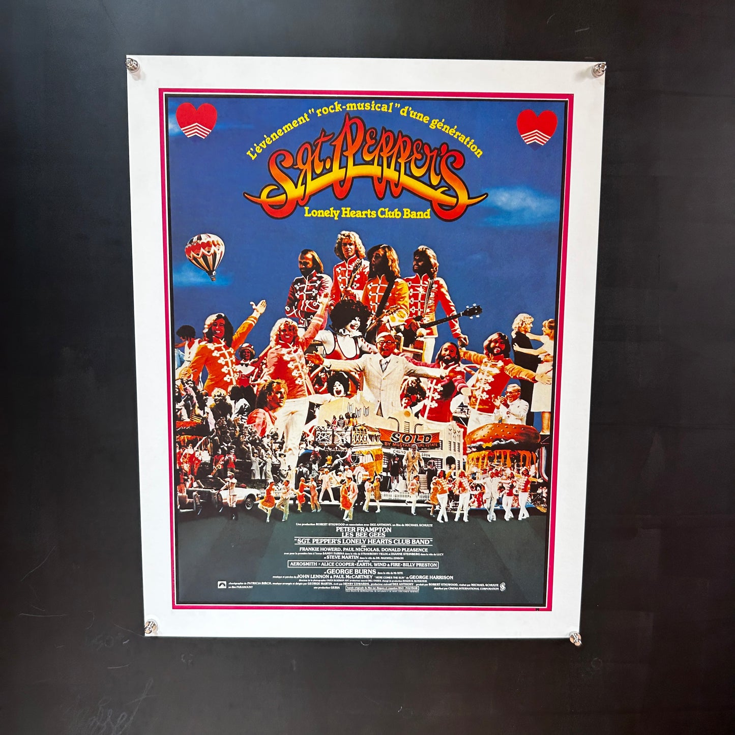 SERGENT PEPPER'S - Affiche Originale
