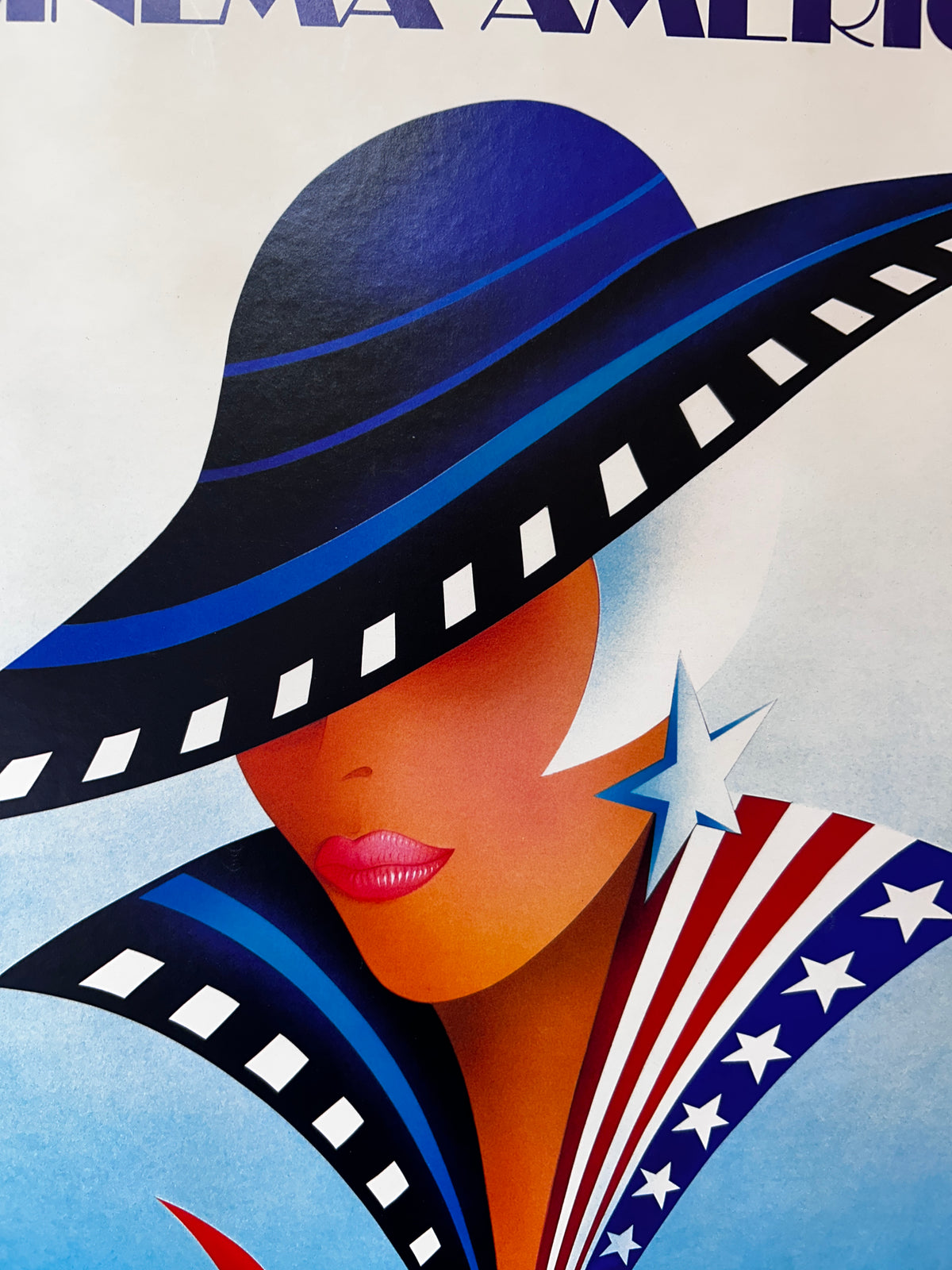 FESTIVAL DU CINÉMA AMÉRICAIN DE DEAUVILLE 1987 – Affiche originale – Ph. Bonnard