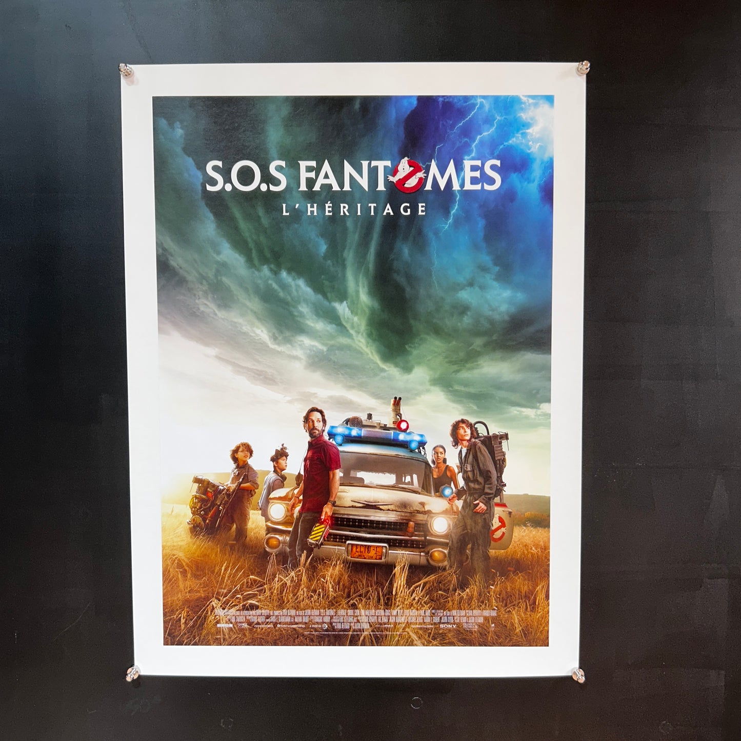 SOS FANTOMES L'HERITAGE - Affiche Originale - 2021