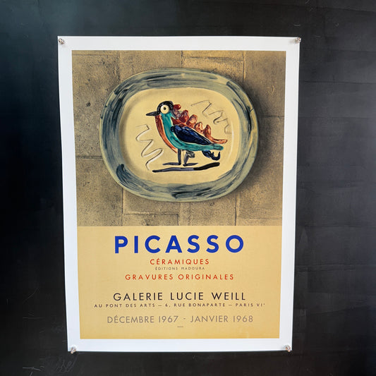 Picasso - Céramiques - Gravures Originales - Affiche Originale - 1967