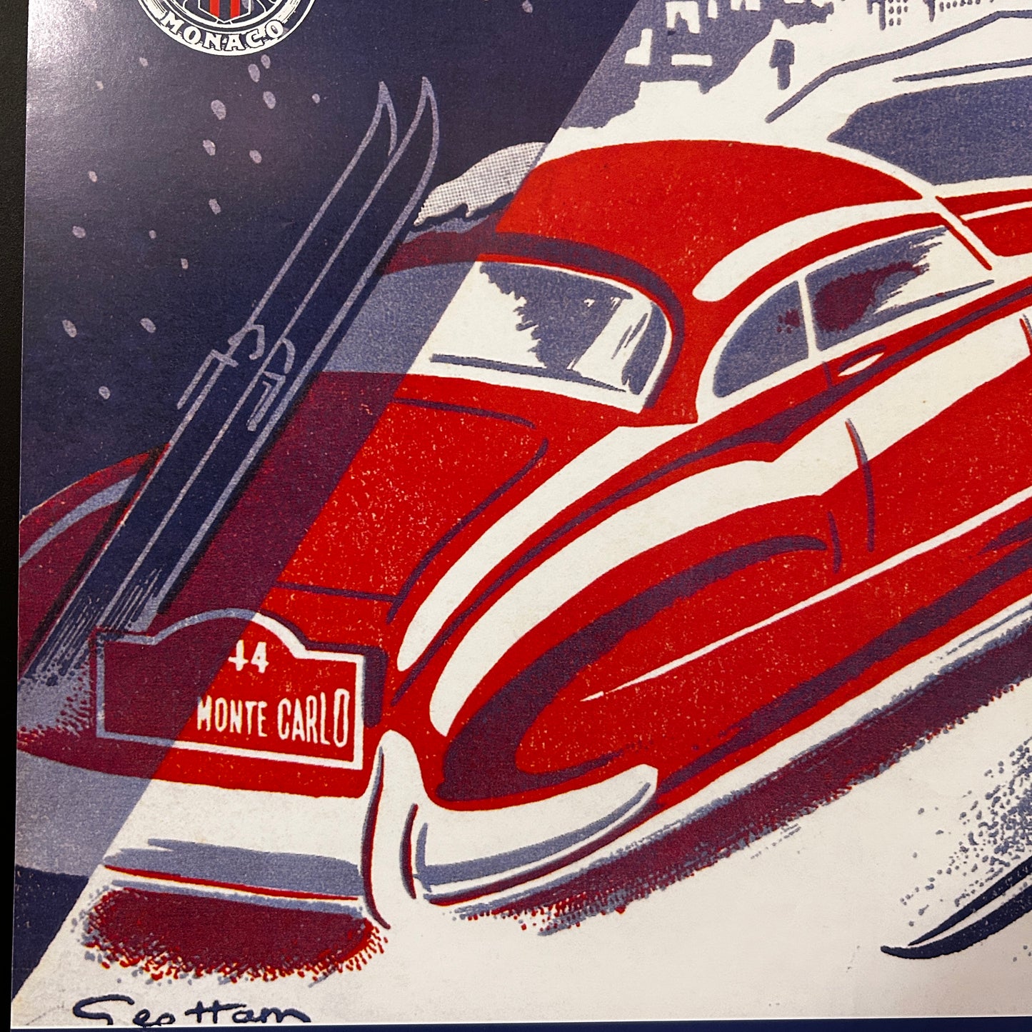 5ème Rallye historique de Monte Carlo - Affiche Originale - 2002