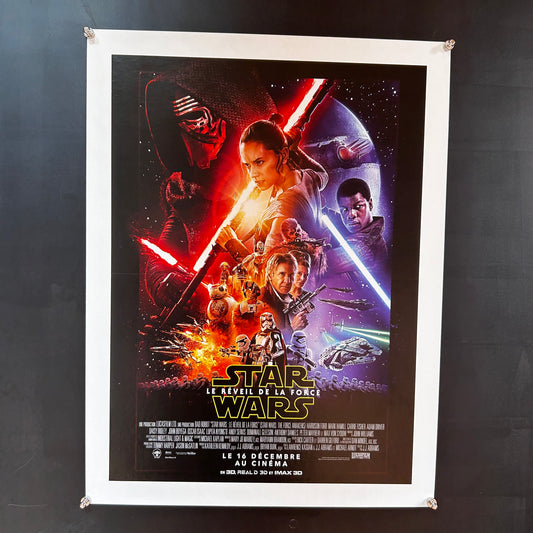 STAR WARS - Le Réveil de la force - Affiche Originale - 2015