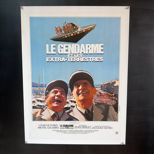 Le gendarme et les extra-terrestres - Affiche Originale - 1979