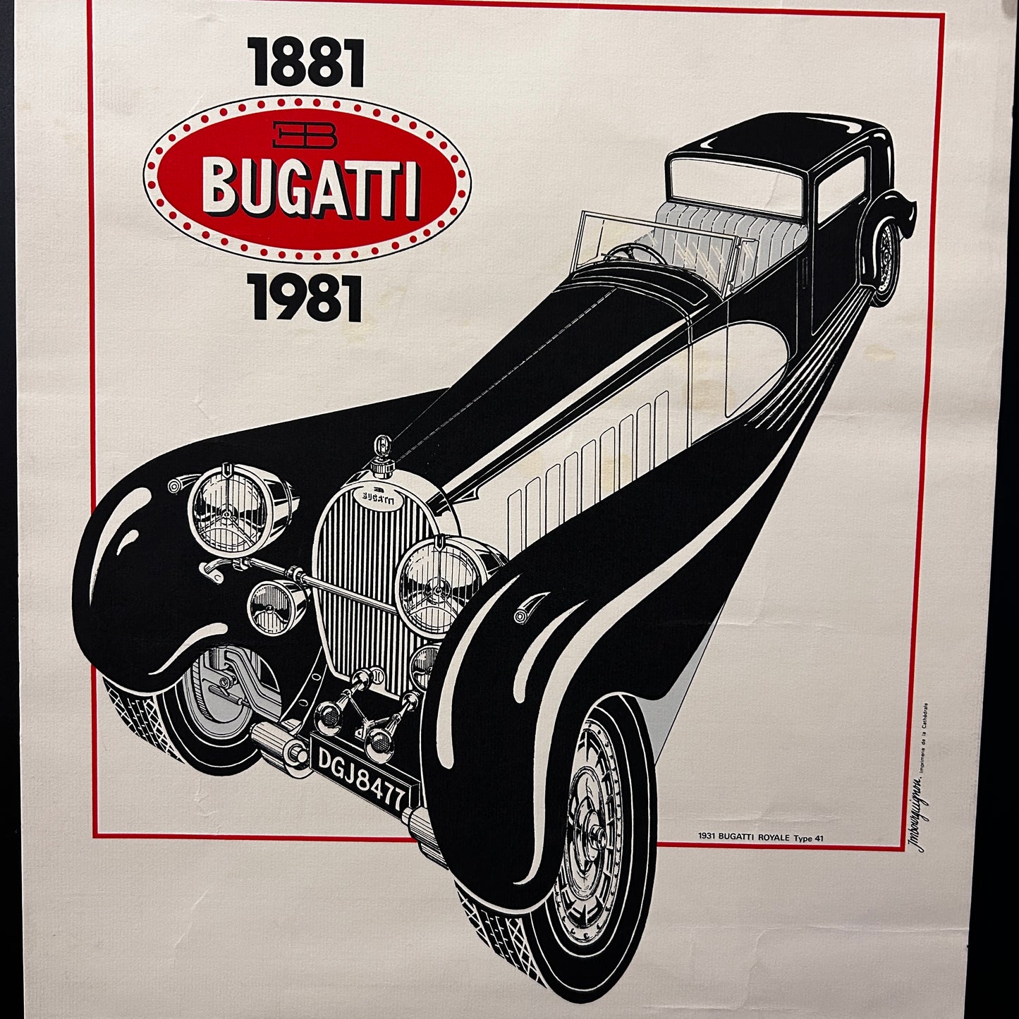 BUGATTI - Centenaire - 1881-1981