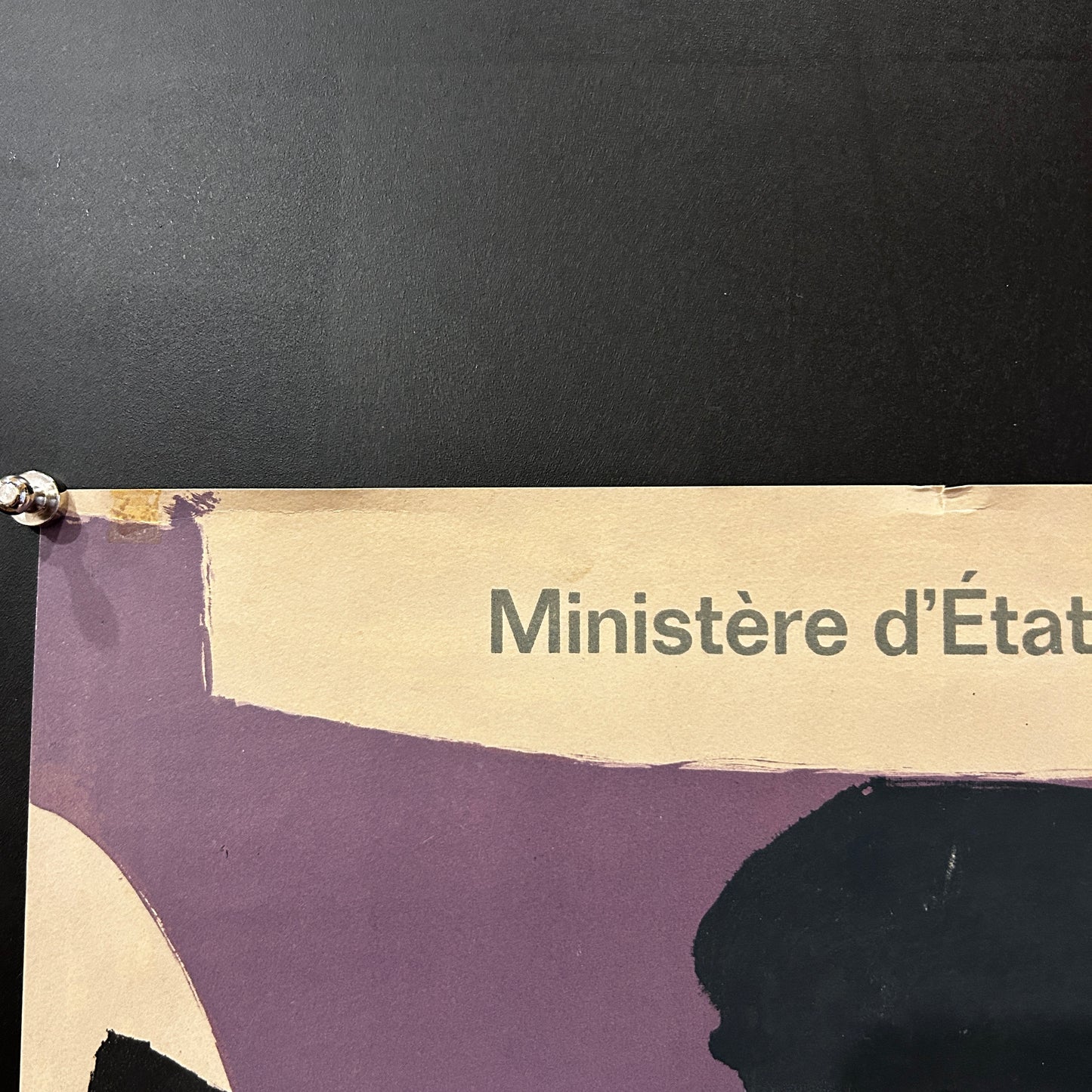 Georges Braque - Affiche originale -1962