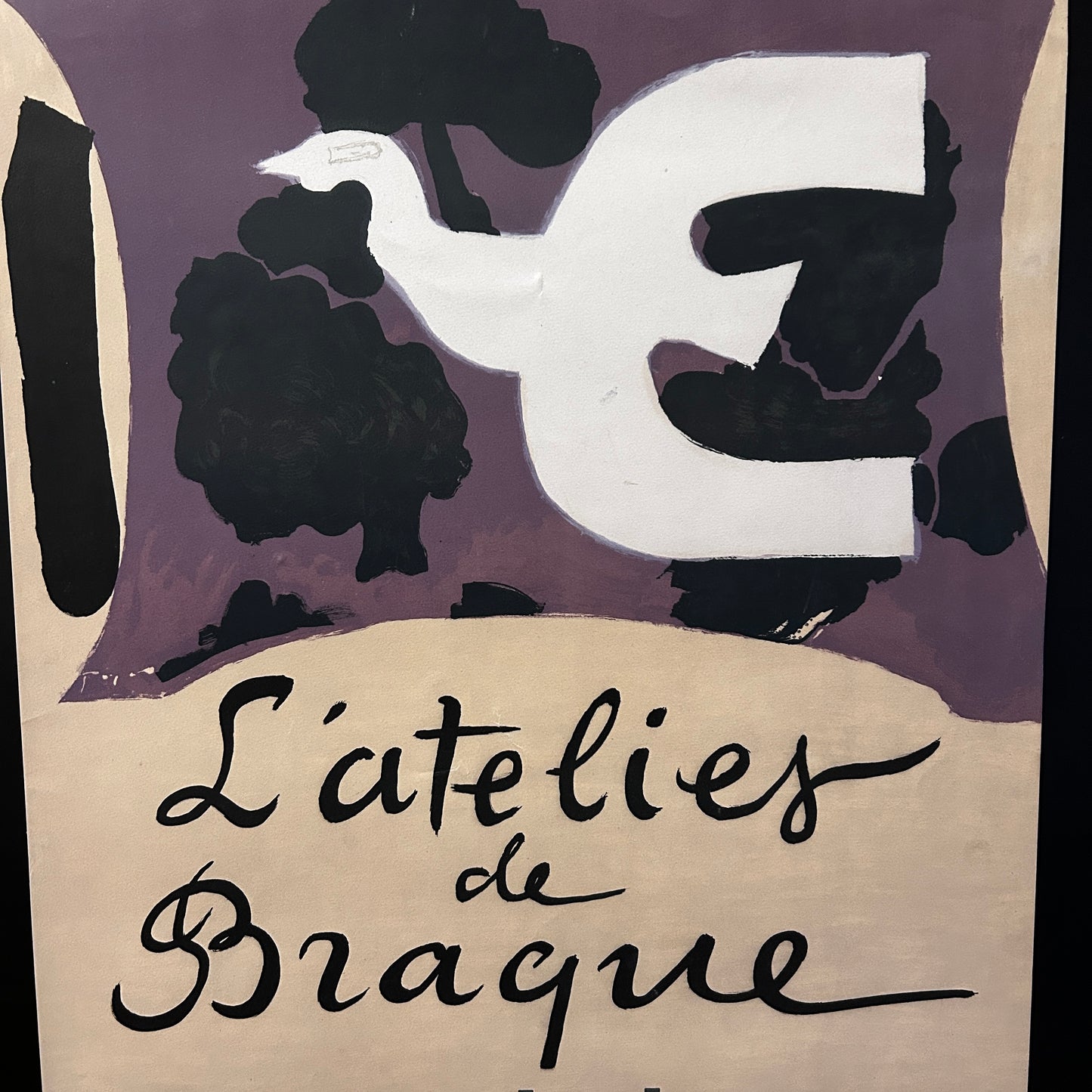Georges Braque - Affiche originale -1962