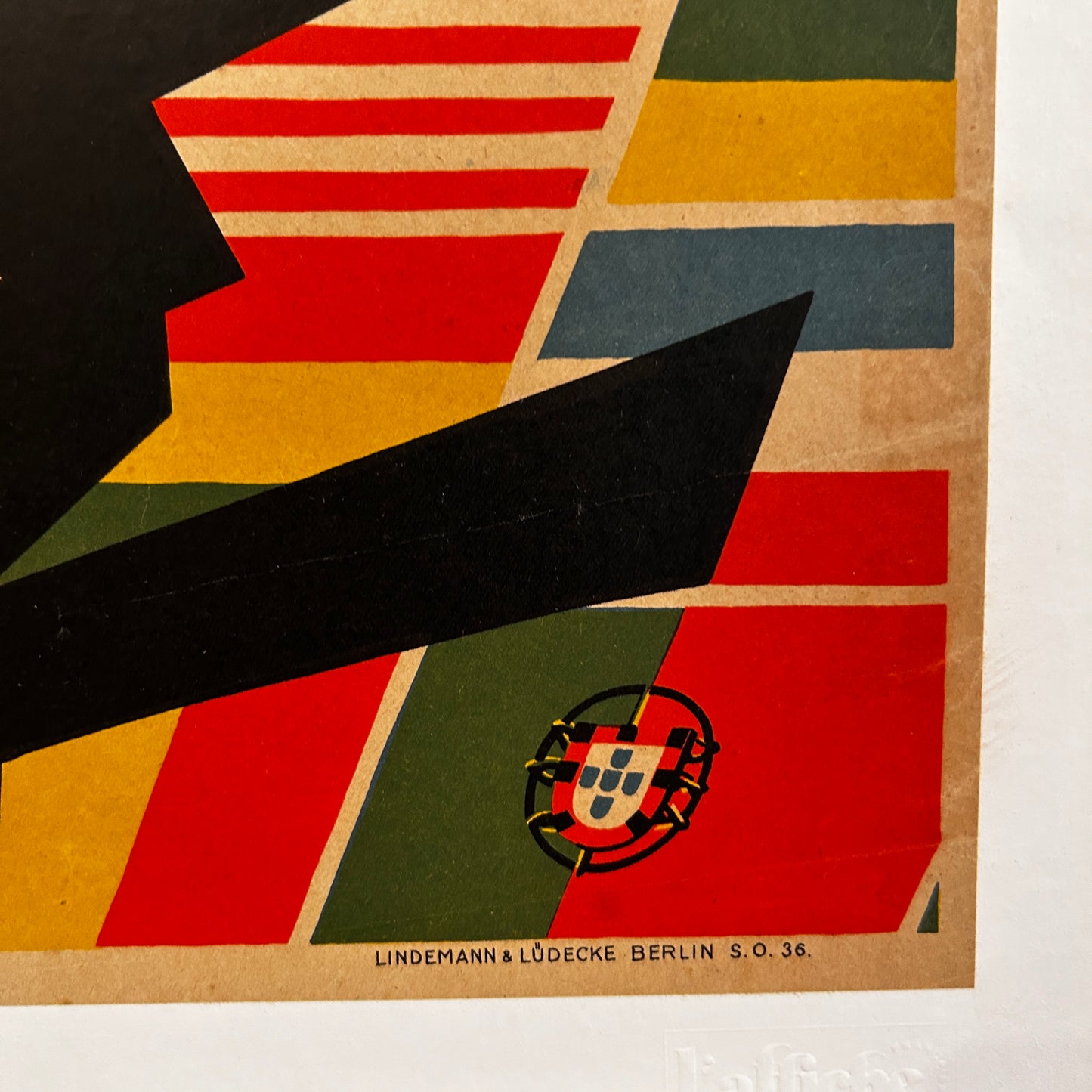 International Air Show - Affiche Originale - Berlin - 1928