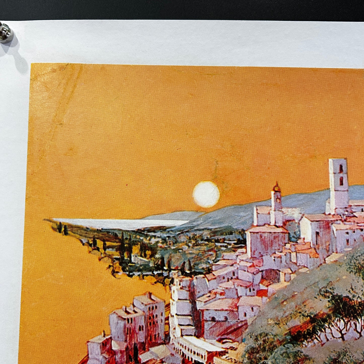 GRASSE - Affiche Originale par Carpenter - 1965