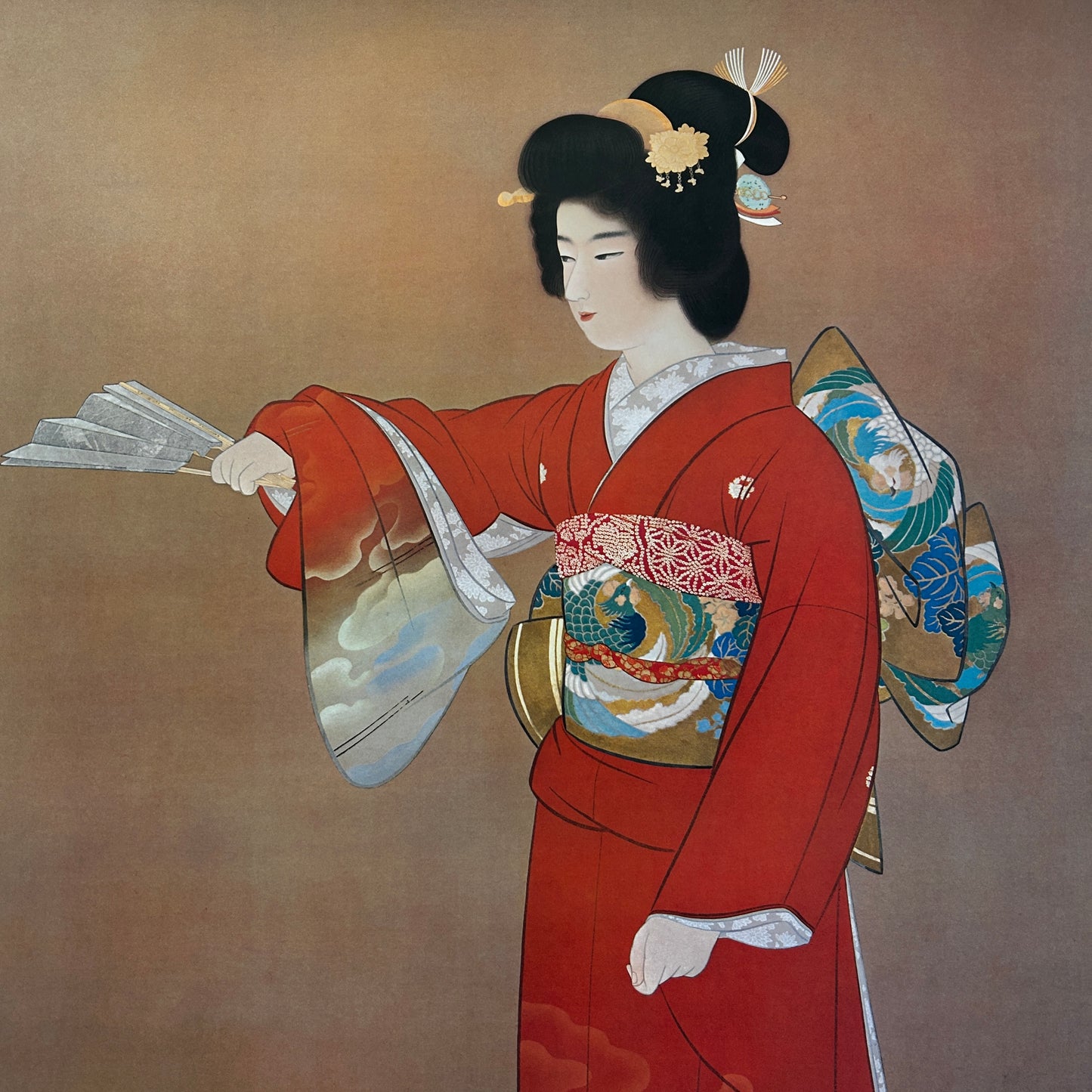 JAPAN AIRLINES - Affiche Originale- 1960