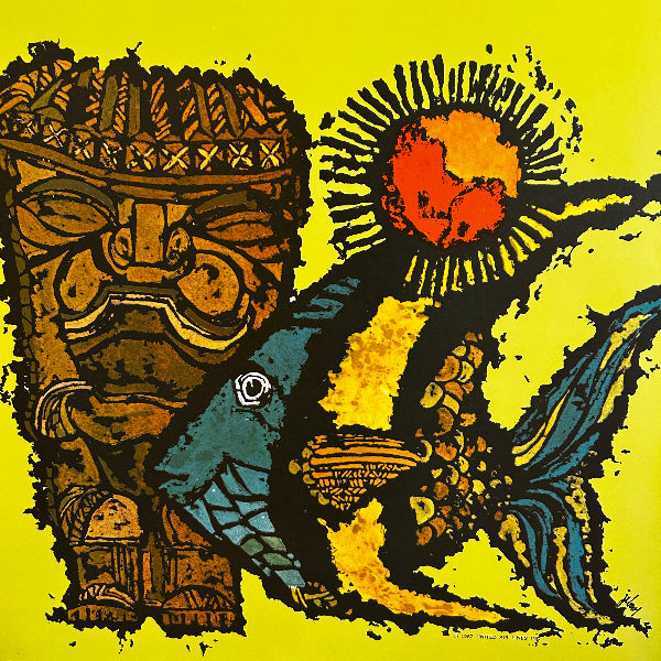 UNITED AIRLINES - HAWAII - Affiche originale