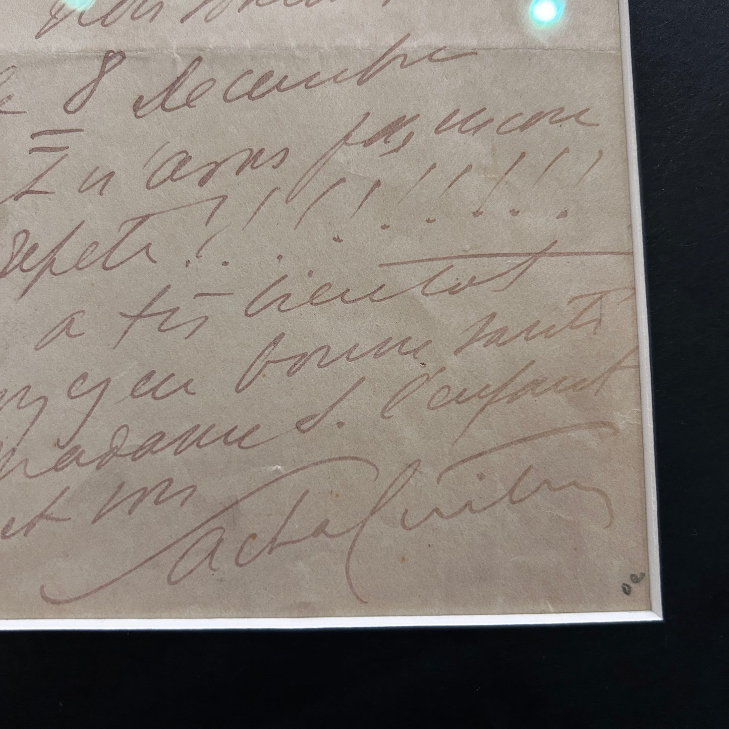 Sacha Guitry - Lettre manuscrite et signée - Certification