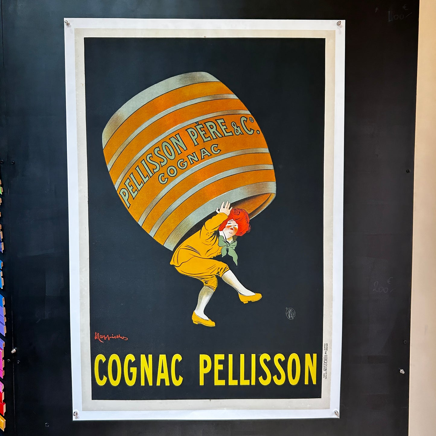 COGNAC PELLISSON - Cappiello Leonetto - Affiche Originale - 1907
