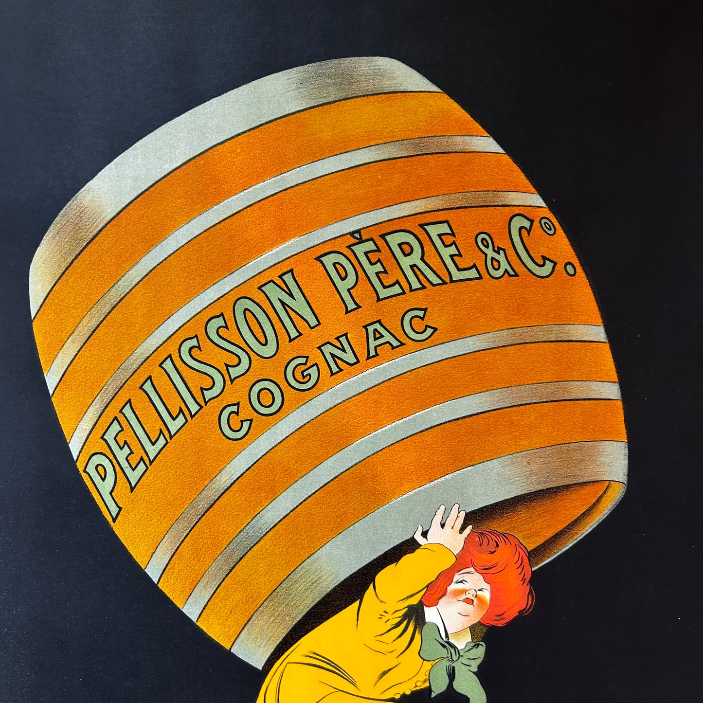 COGNAC PELLISSON - Cappiello Leonetto - Affiche Originale - 1907