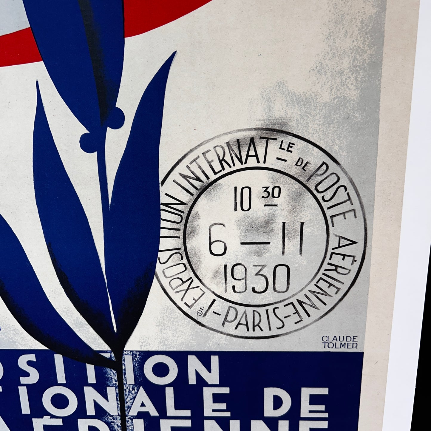 L'AERONAUTIQUE ET L'ART - Affiche Originale - 1930