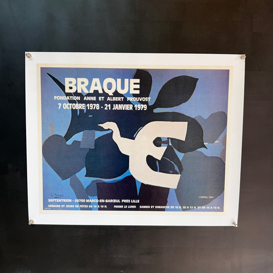 BRAQUE - Affiche Originale - 1978