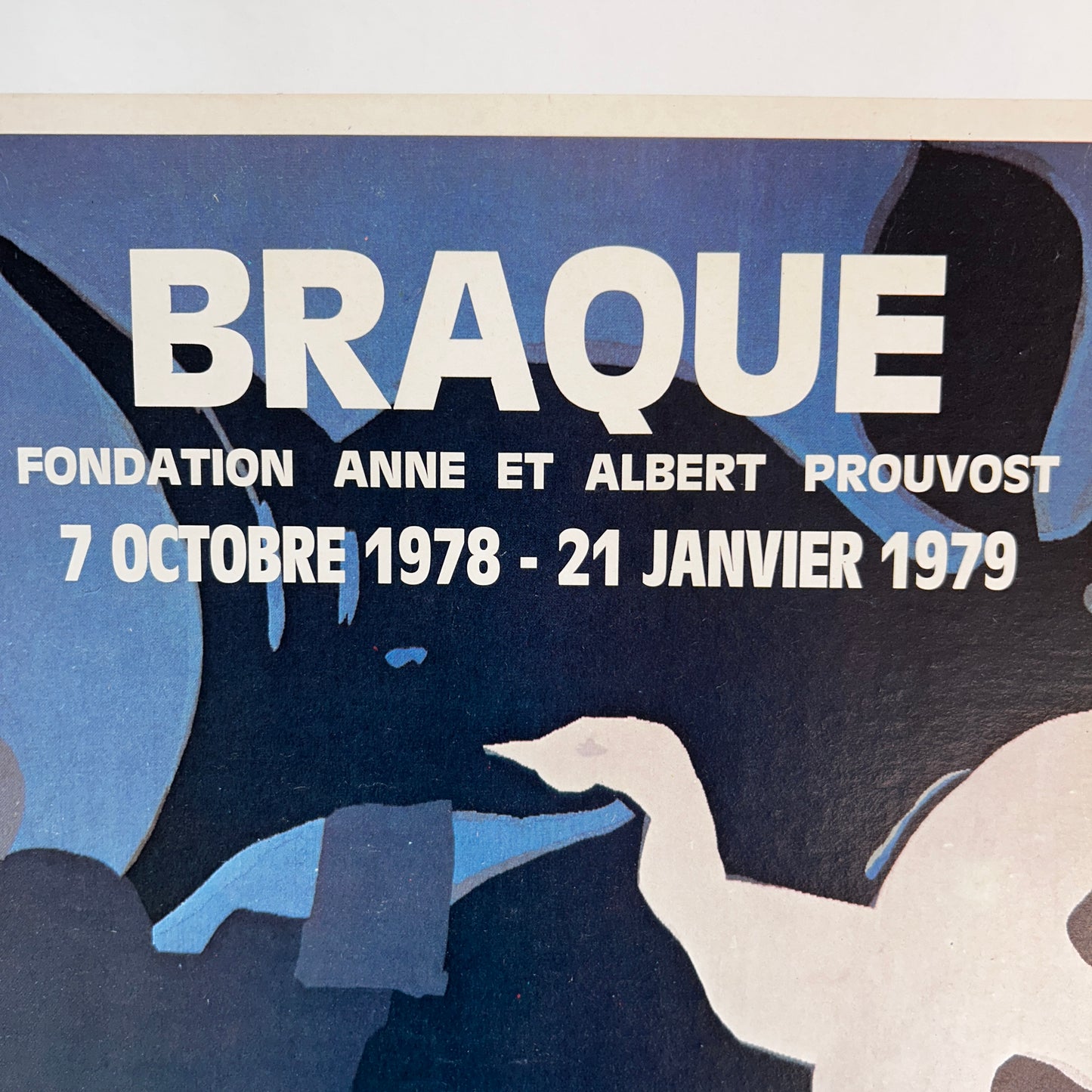BRAQUE - Affiche Originale - 1978