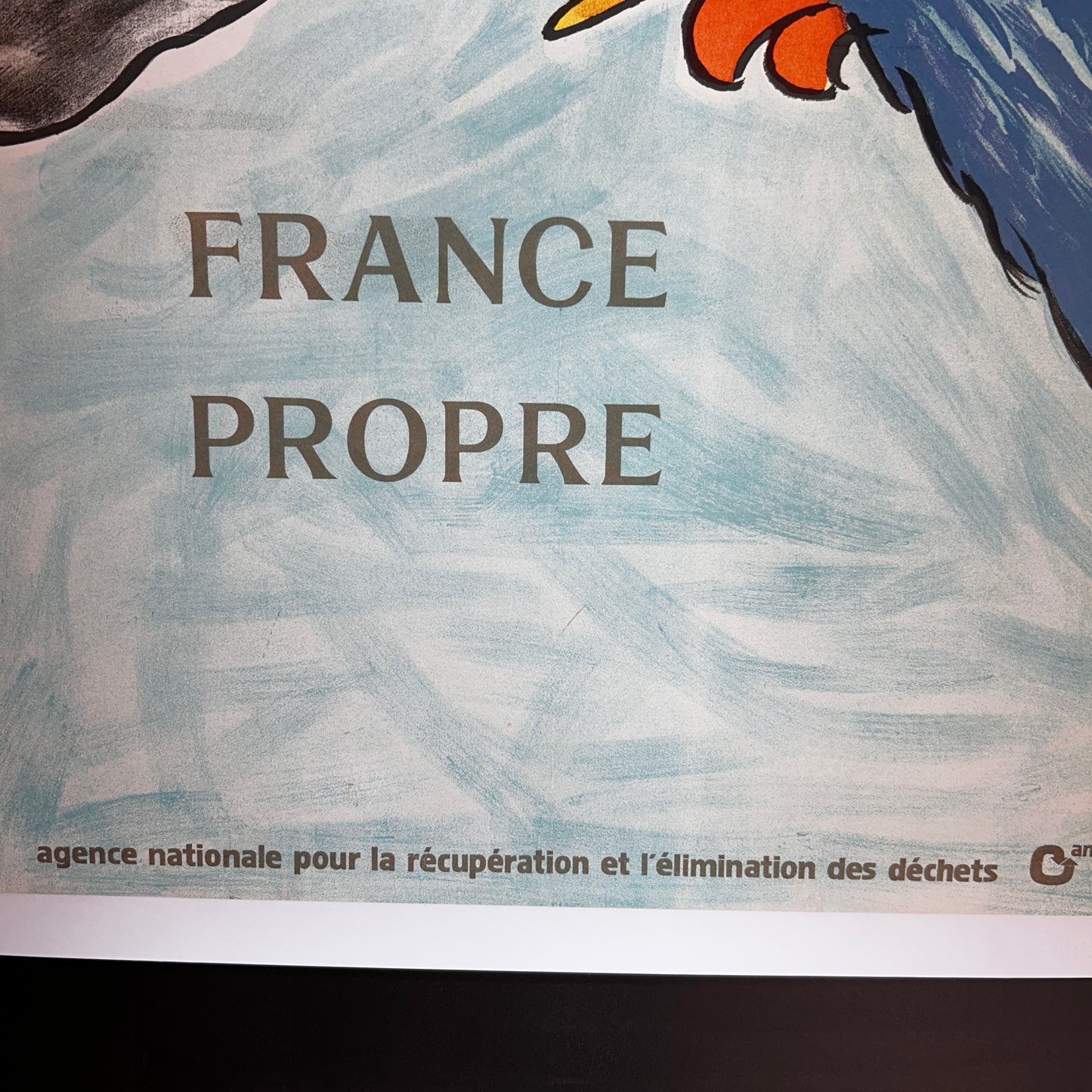 GARDEZ LA FRANCE PROPRE - SAVIGNAC - Affiche Originale - 1982