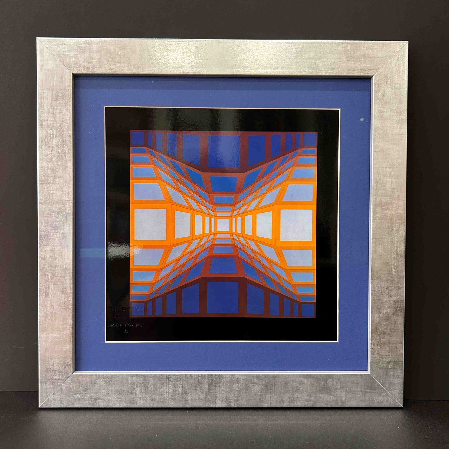 VICTOR VASARELY - Heliogravure d'après KEK EG II 1973