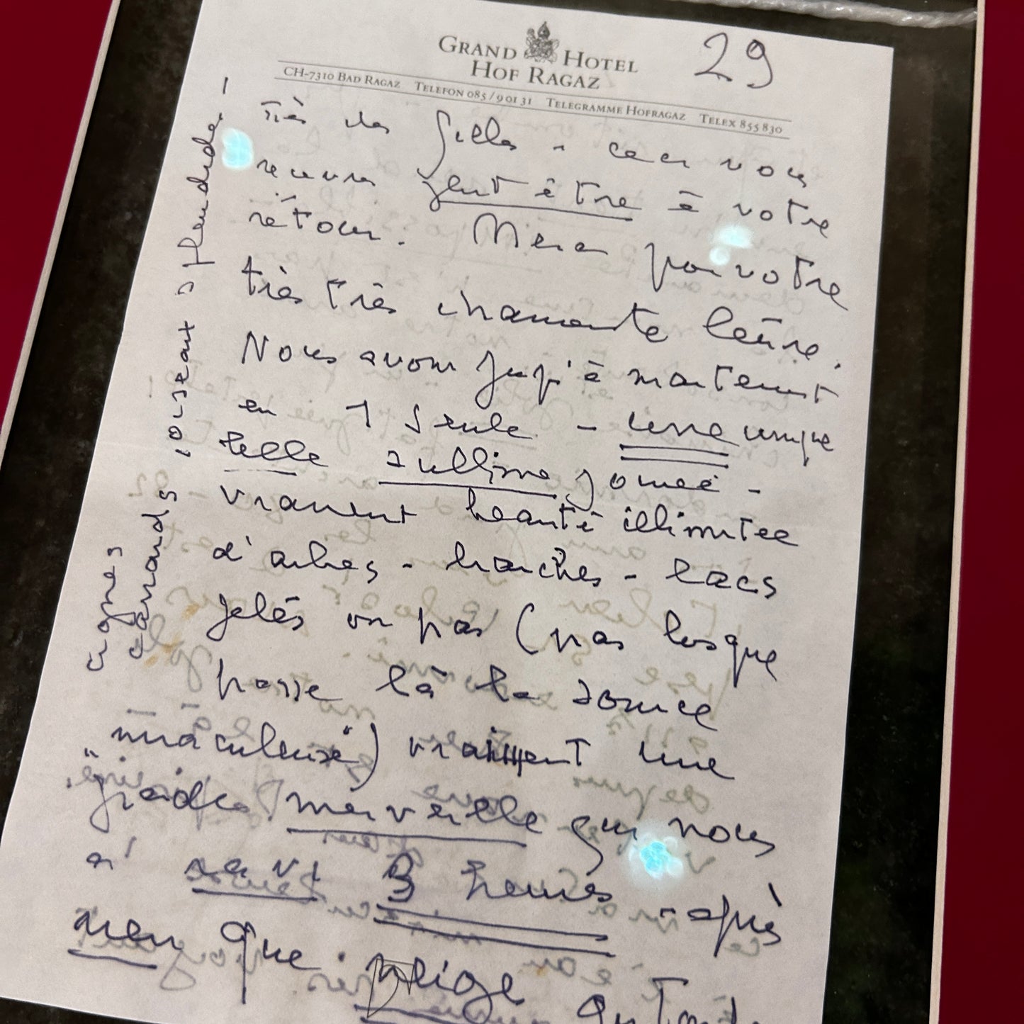 LEONOR FINI - Pages manuscrites et enrichies de dessins originaux