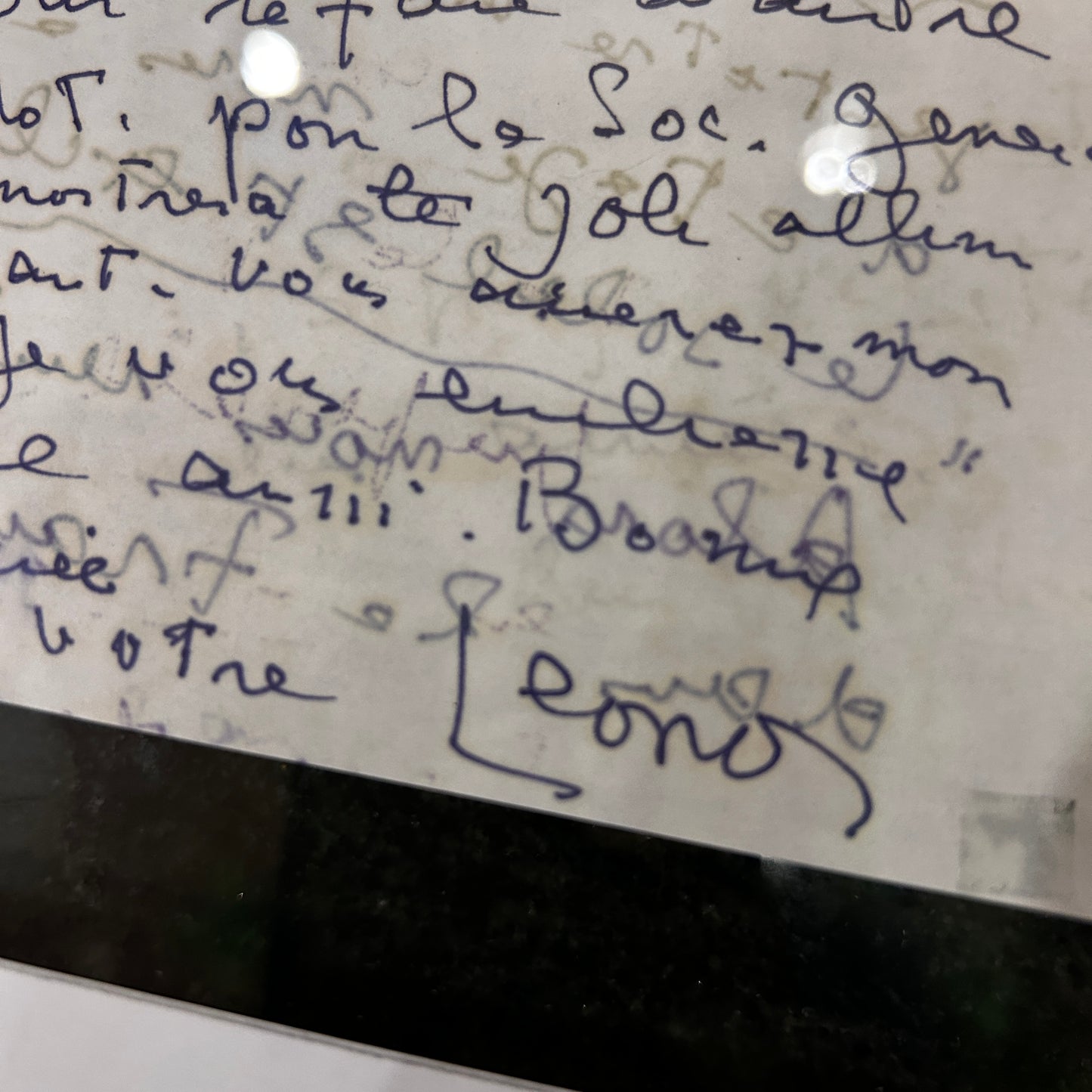 LEONOR FINI - Pages manuscrites et enrichies de dessins originaux
