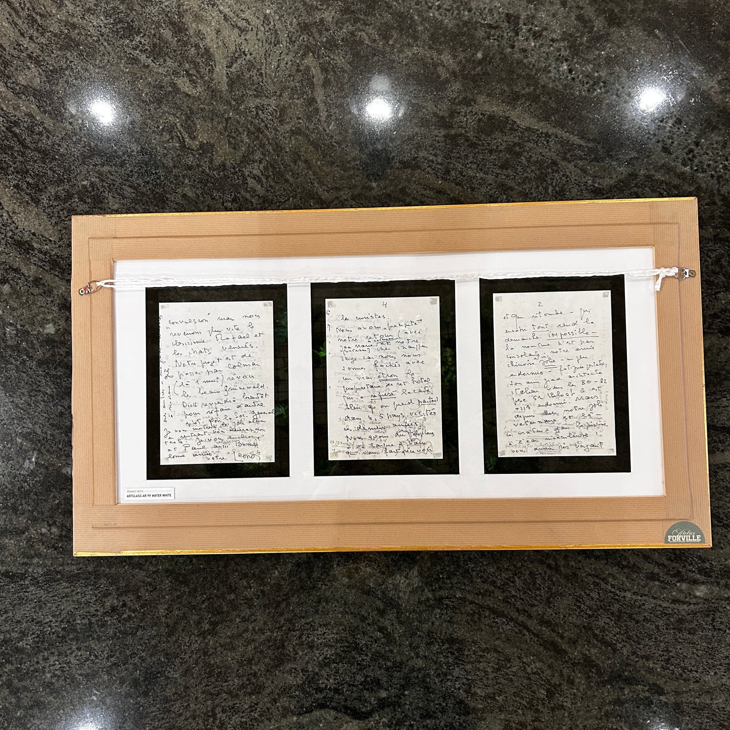 LEONOR FINI - Pages manuscrites et enrichies de dessins originaux