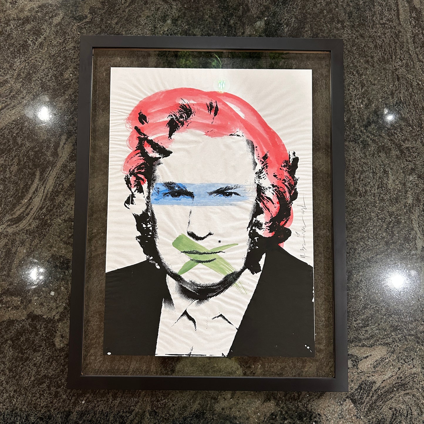 MR BRAINWASH - DONALD TRUMP - PIECE UNIQUE - 2009