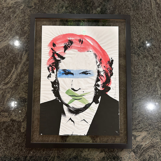 MR BRAINWASH - DONALD TRUMP - PIECE UNIQUE - 2009