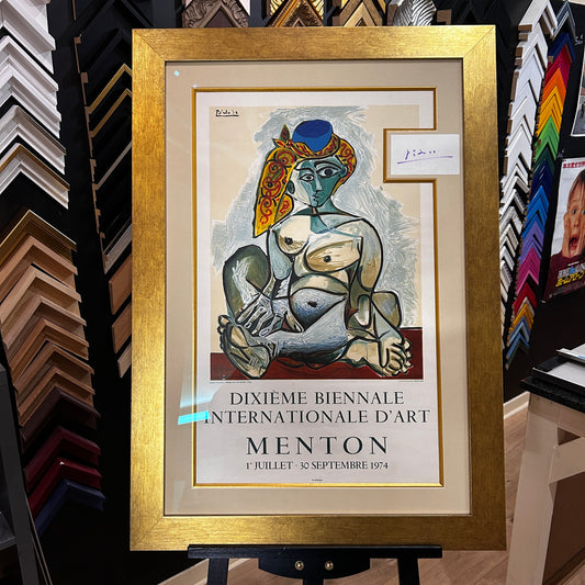 PICASSO - Affiche originale et signature originale